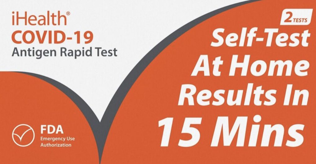 iHealth COVID-19 Antigen Rapid Test - Bulk Case of 90 Kits