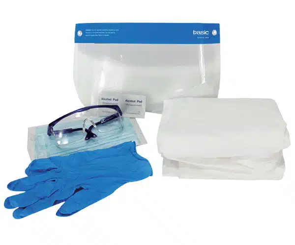 Infection Control Kit – Complete PPE (Case of 25 Kits) from MM Medical Supply.